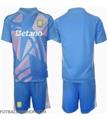 Aston Villa Brankářské Dětské Alternativní Dres 2024-25 Krátký Rukáv (+ trenýrky)